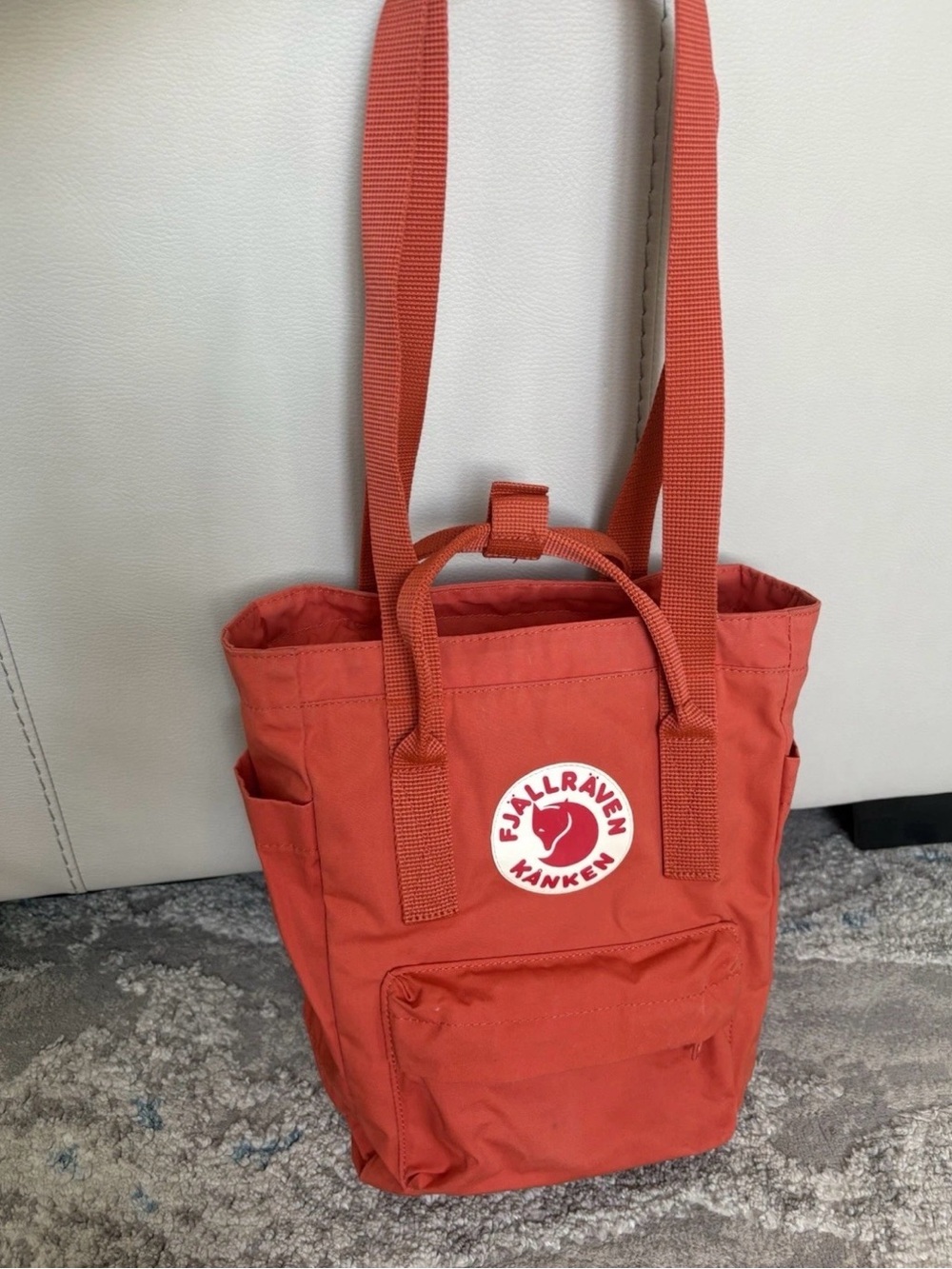 Fjallraven Kånken Tote Bag in Orange
